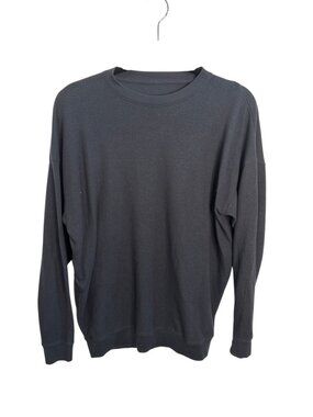 Alo Yoga Womens Soho Joggers + Sweatshirt Grey Small Set